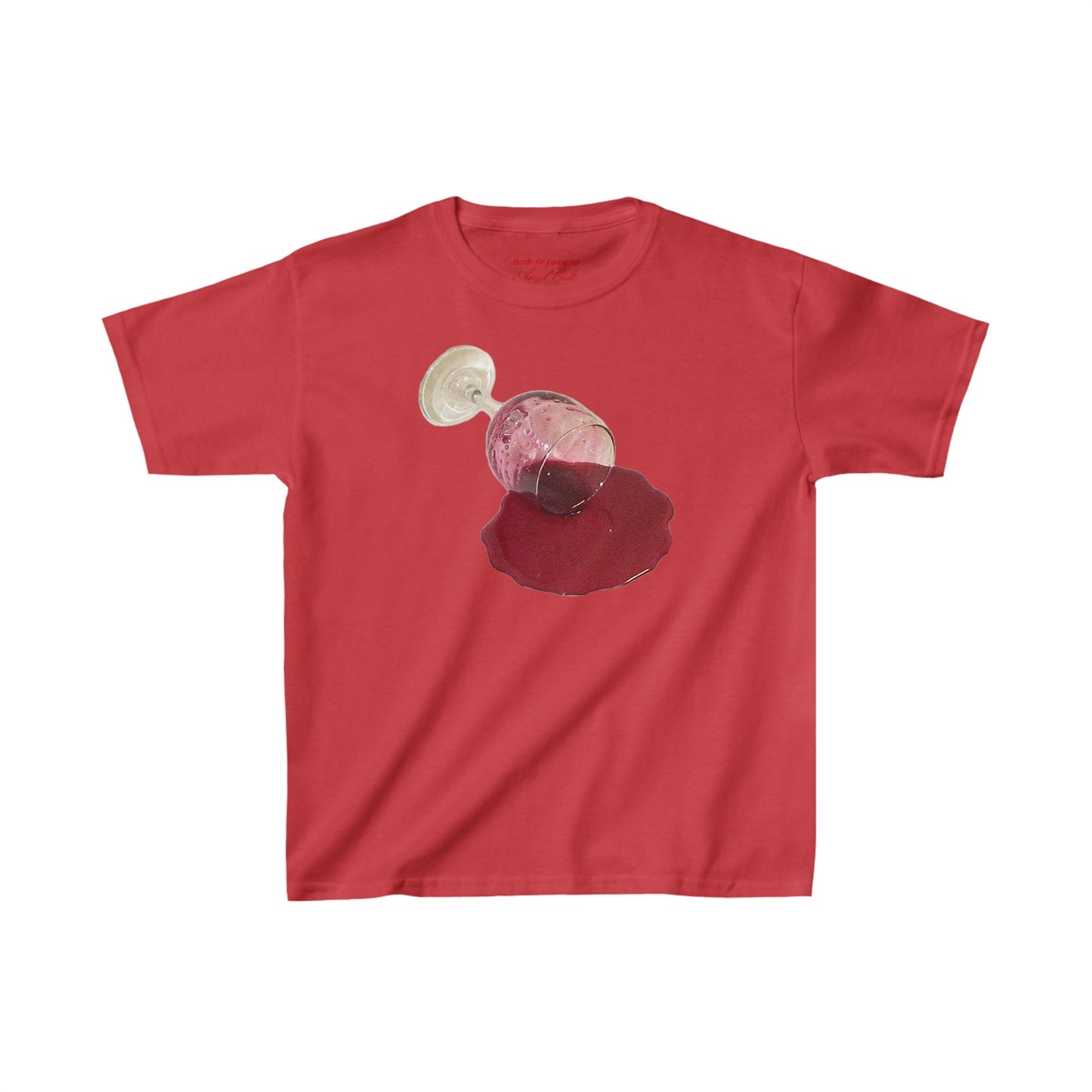 Spilled Wine Baby Tee