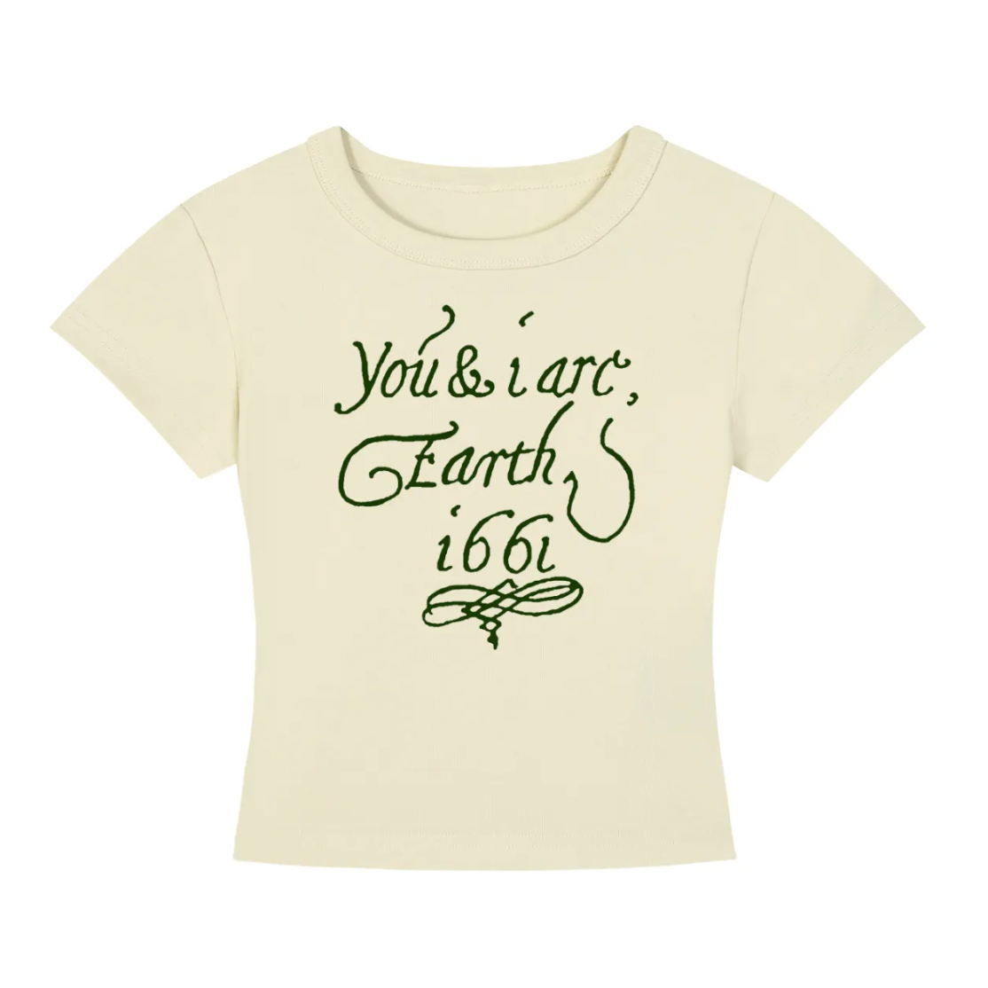 You and I are Earth Beige Baby Tee