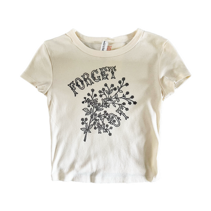 Forget me Not Baby Tee