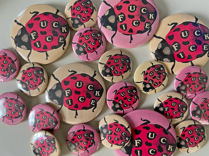 Ladybug Fuck Ice Pin